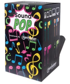 Espositore POP 40 Auricolari con Microfono Multicolor