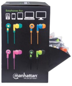 Espositore POP 40 Auricolari con Microfono Multicolor