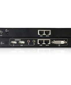 Estensore KVM USB DVI Dual Link con Audio e RS-232 60m, CE602