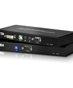 Estensore KVM USB DVI Dual Link con Audio e RS-232 60m, CE602