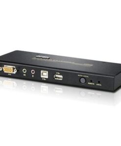 Estensore KVM USB VGA con Audio e Memoria Flash, fino 250m, CE800B
