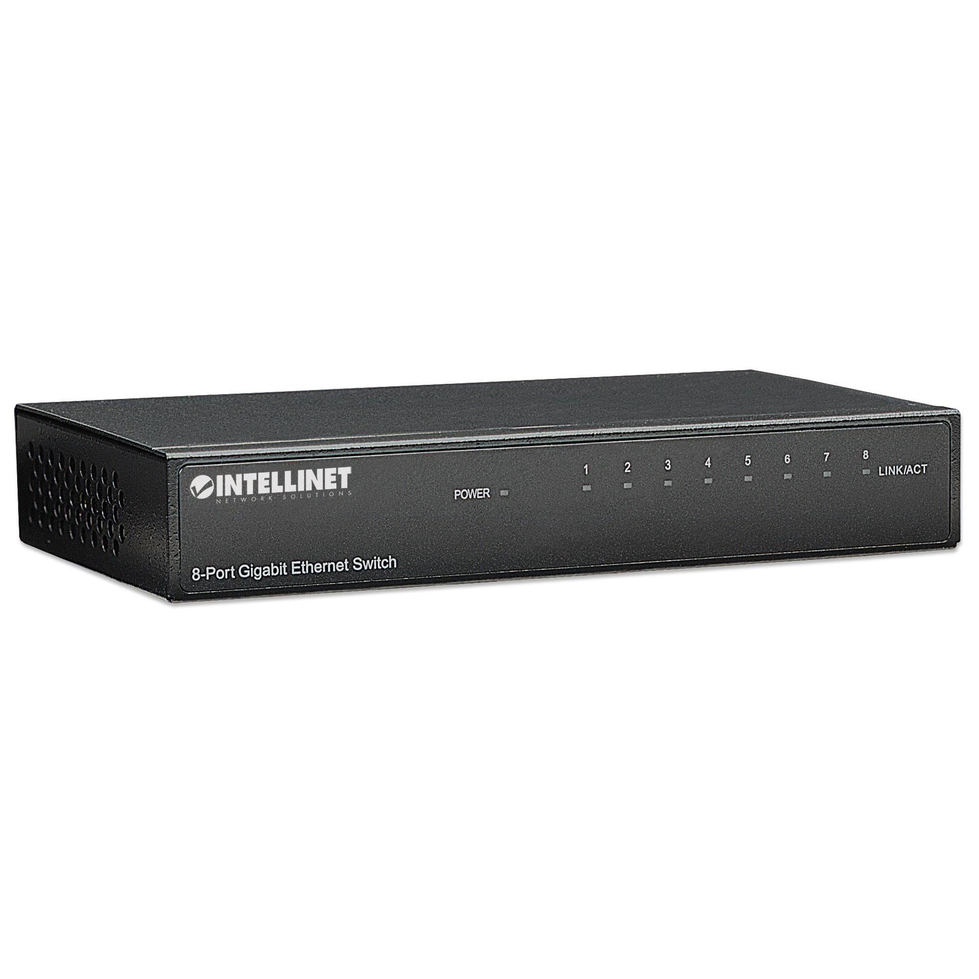 Ethernet Switch Gigabit 8 porte Desktop