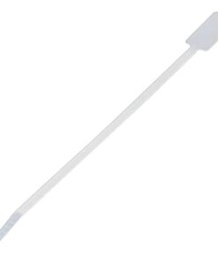 Fascette Fermacavi 200x4,8mm con Targhetta 13x28mm 100 pz Bianco