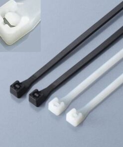 Fascette Fermacavi Autobloccanti 140x3,6mm in Nylon 100pz Nero