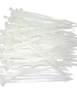 Fascette Fermacavi Autobloccanti 200x2,5mm in Nylon 100pz Bianco