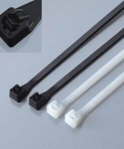 Fascette Fermacavi Autobloccanti 203x3,5mm in Nylon 100pz Nero