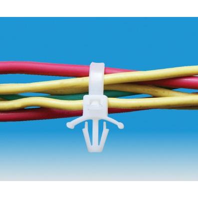 Fascette Fermacavi con Innesto Rapido 200x4,8mm in Nylon 100pz Bianco