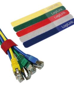 Fascette Fermacavo Colorate in Velcro Set da 5 pz