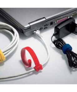 Fascette Fermacavo Colorate in Velcro Set da 5 pz
