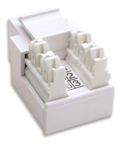 Frutti Telefonici RJ11/RJ12 Keystone Bianco