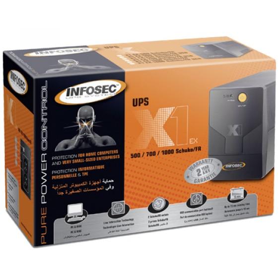 Gruppo Di Continuità UPS X1 EX 500VA Line Interactive Nero Su - Foto 10