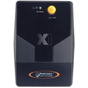 Gruppo di Continuità UPS X1 EX 500VA Line Interactive Nero