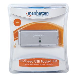 Hub USB 2.0 tascabile 4 porte
