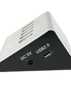 Hub USB 5 Porte in Alluminio con Ricarica Veloce