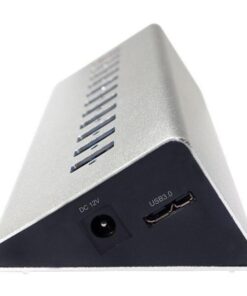 Hub USB3.0 11 Porte in Alluminio con Ricarica Veloce