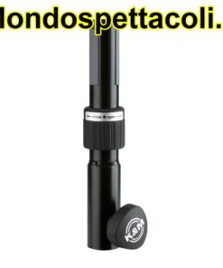 K&M black Adapter sleeve Ring Lock 21441-000-55