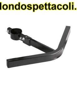 K&M black Footrest 14051-000-55