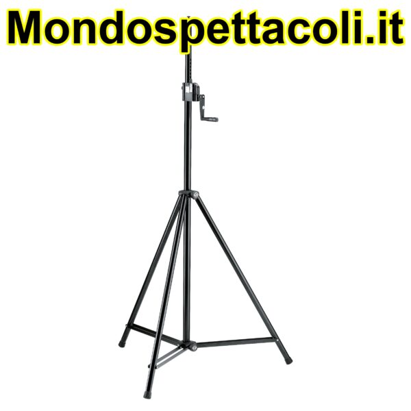 K&M black Lighting/Speaker stand 24610-009-55