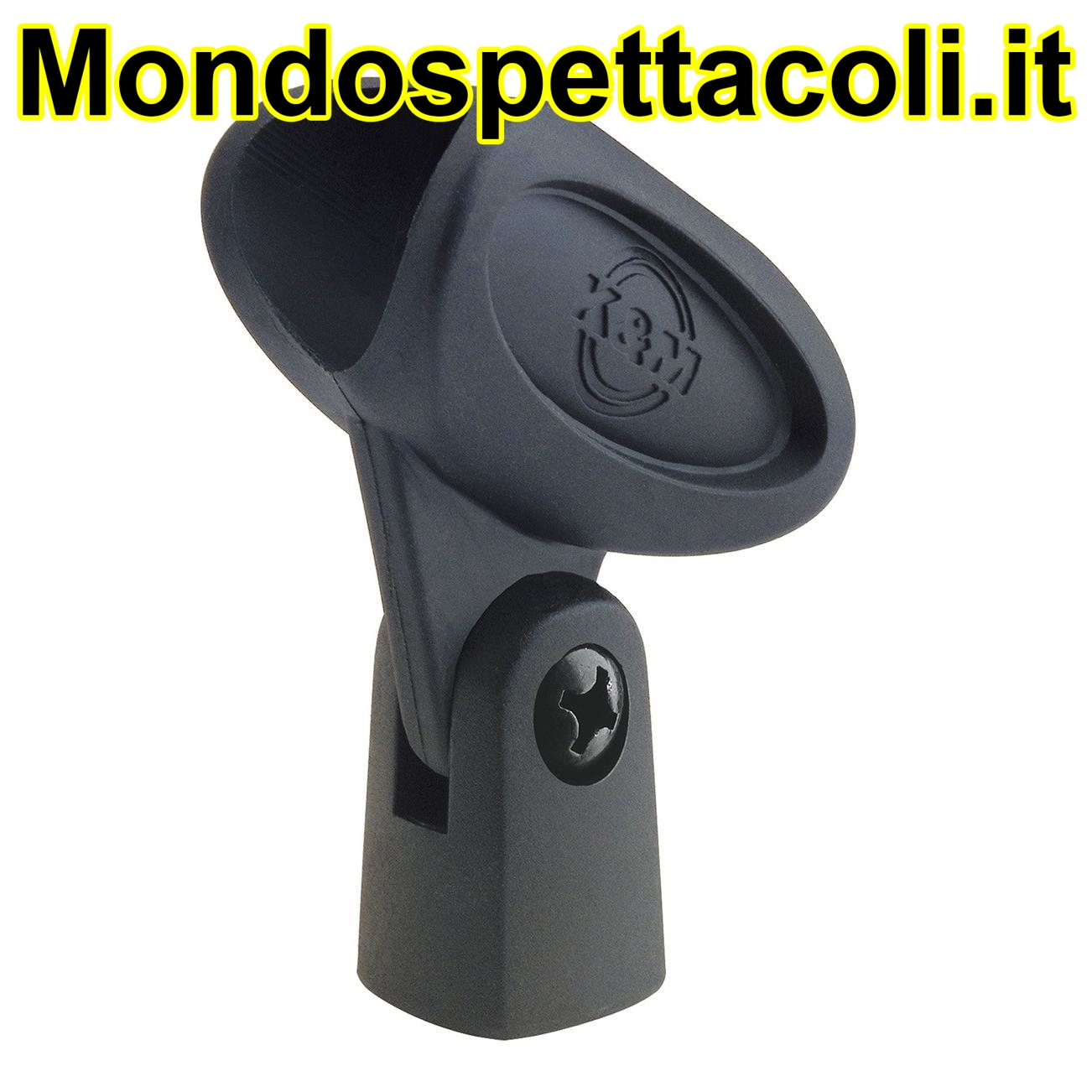 K&M black Microphone clip 85035-500-55