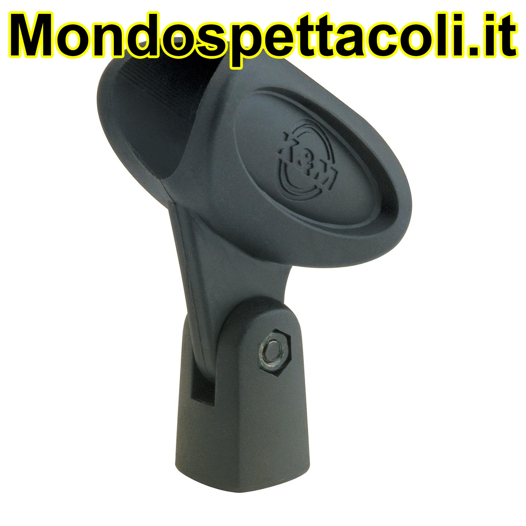 K&M black Microphone clip 85050-500-55