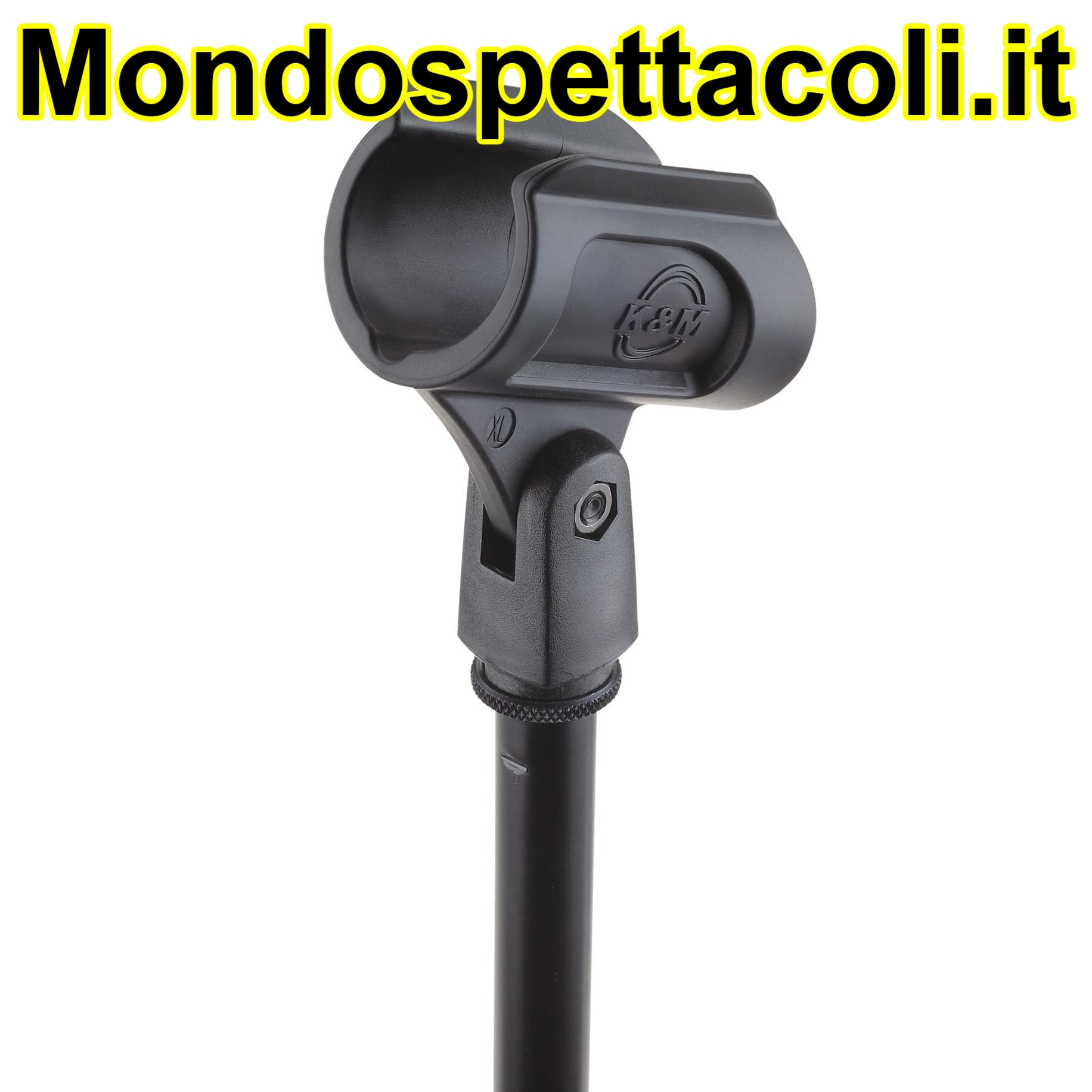 K&M black Microphone clip 85070-500-55