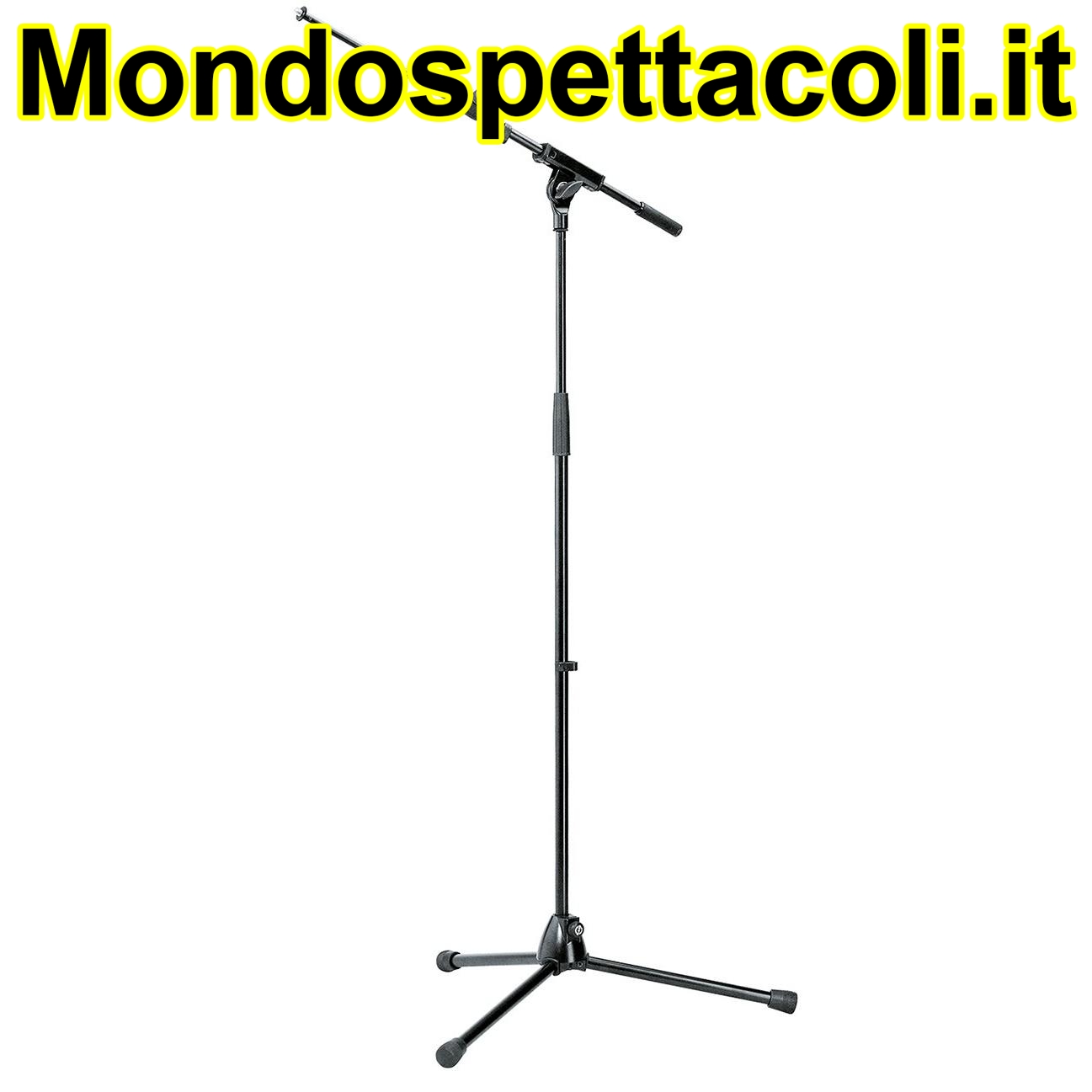 K&M black Microphone stand 21080-300-55