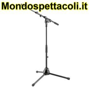K&M black Microphone stand 25900-300-55