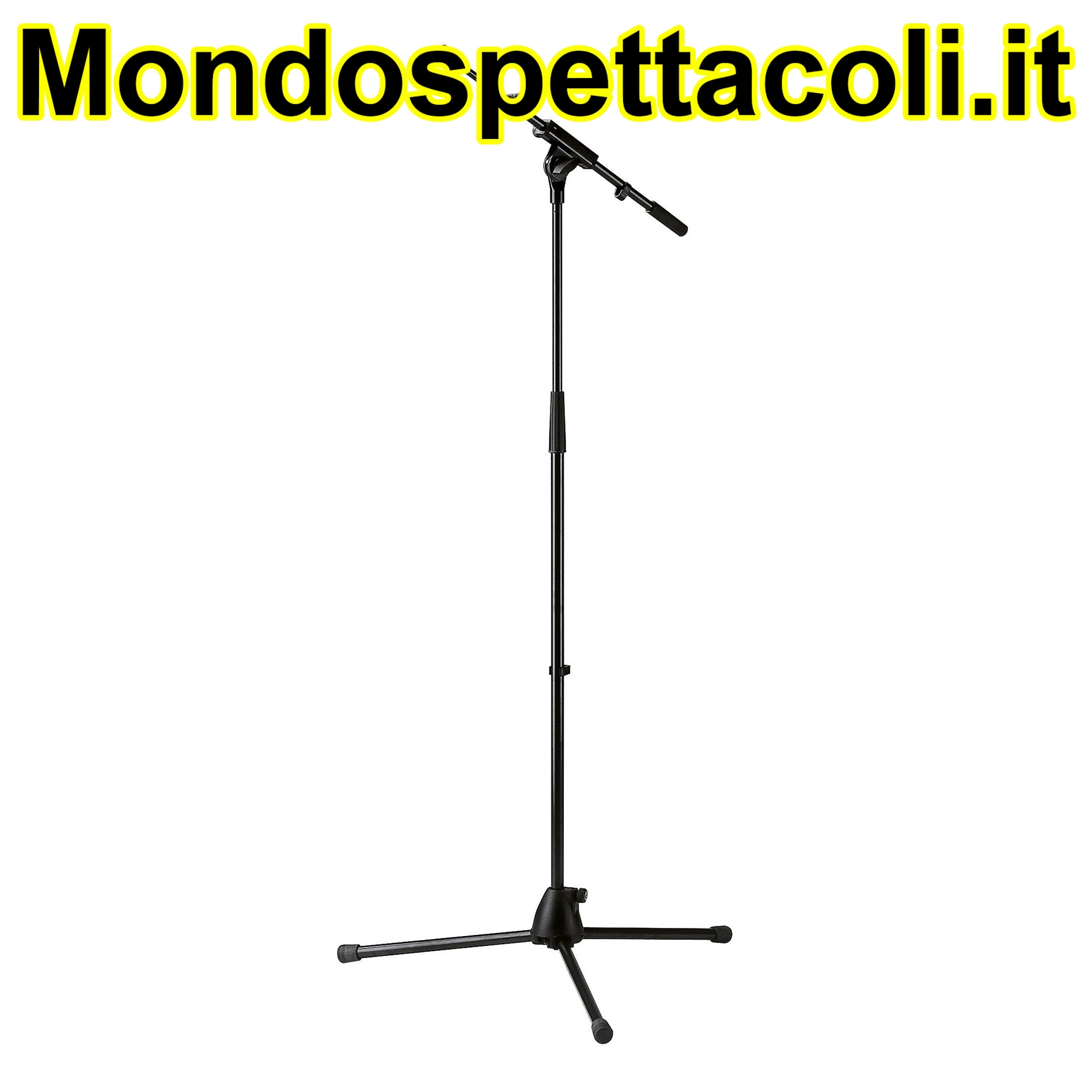 K&M black Microphone stand 27195-300-55