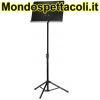 K&M black Orchestra music stand 11888-050-55