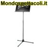 K&M black Orchestra music stand ªSymphony´ 11865-000-55
