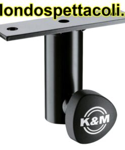 K&M black Screw-on adapter 24281-000-55