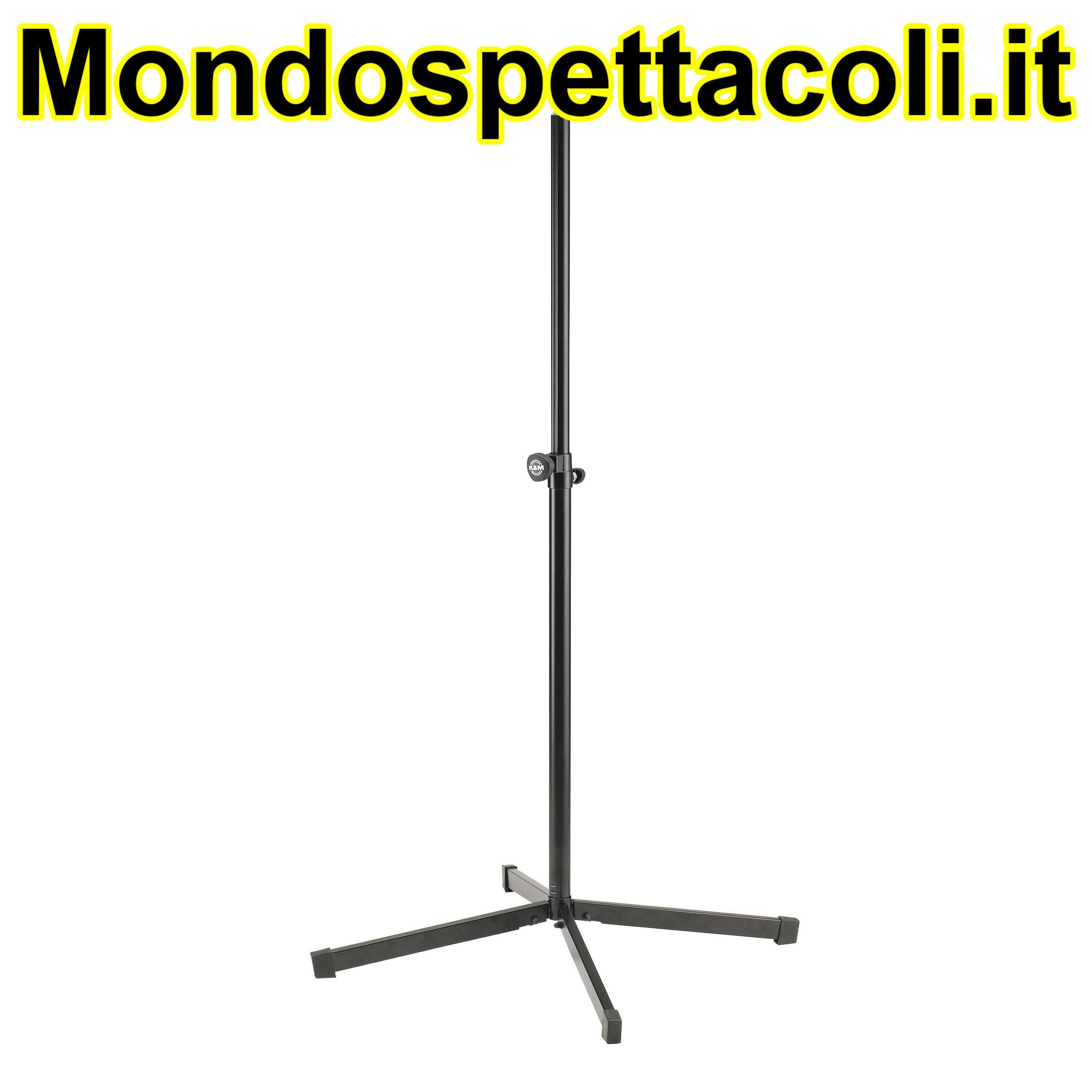 K&M black Speaker stand 19500-011-55