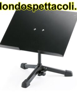 K&M black Universal table-top stand 12140-000-55