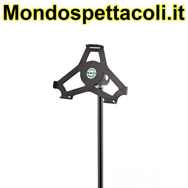 K&M black iPad mini stand holder 19713-300-55