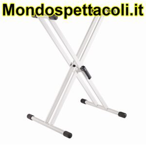 K&M pure white  Keyboard stand Rick 20 18993-015-76