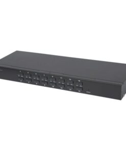 KVM Switch 16 porte combo USB + PS/2, OSD