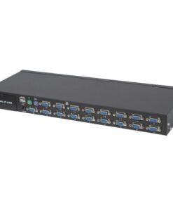 KVM Switch 16 porte combo USB + PS/2, OSD