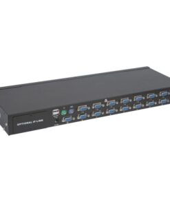 KVM Switch 16 porte combo USB + PS/2, OSD