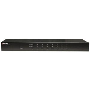 KVM Switch 8 porte combo USB + PS/2, OSD