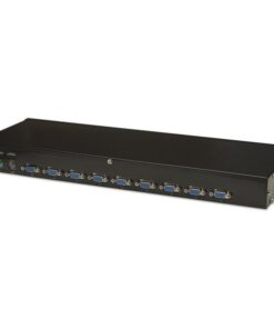 KVM Switch 8 porte combo USB + PS/2, OSD