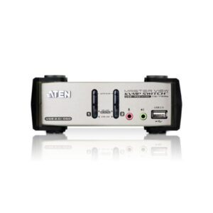 KVM VGA audio Switch 2 porte USB/PS2 OSD, CS1732B