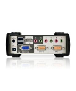 KVM VGA audio Switch 2 porte USB/PS2 OSD, CS1732B