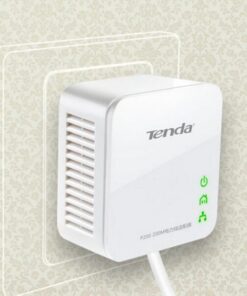 Kit 2 Mini Adattatori Powerline Ethernet 200 Mbps P200