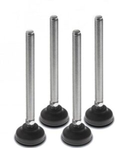 Kit 4 Piedi di Livellamento per Armadi Rack