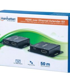 Kit Extender HDMI PoE Cat.6 fino a 50m, con IR