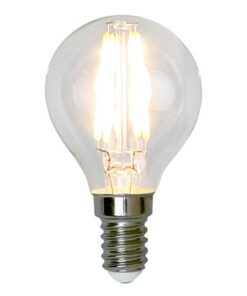 Lampada LED Globo E14 Bianco Caldo 3.2W Filamento Classe A++