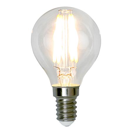 Lampada LED Globo E14 Bianco Caldo 3.2W Filamento Classe A++