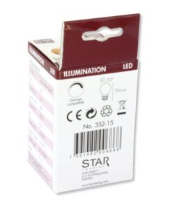 Lampada LED Globo E14 Bianco Caldo 3.2W Filamento Classe A++