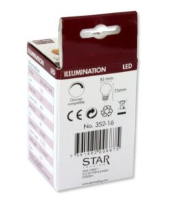 Lampada LED Globo E27 Bianco Caldo 3.2W Filamento Classe A++