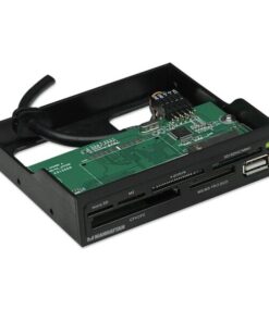 Lettore interno 60 in 1 interno USB 2.0 Nero alloggio 3.5''